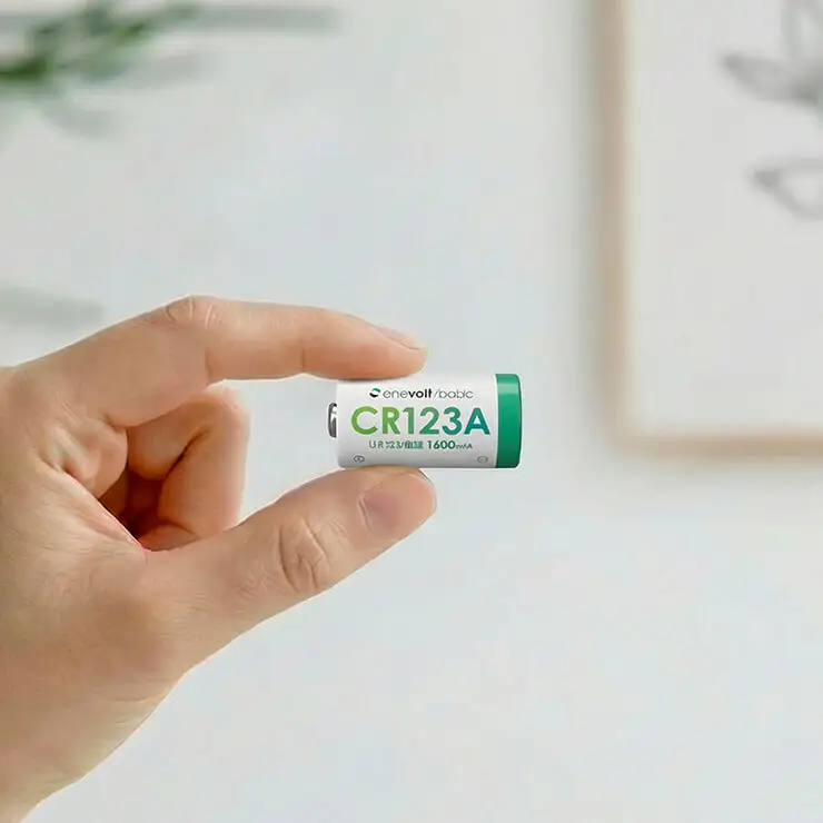 【enevolt】 エネボルト リチウム電池 CR123A形 6本セット 【2年間保証】 3R-CR123AS6