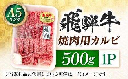 飛騨牛 A5等級 焼肉用 カルビ 500g カルビ カルビ焼肉 カルビ肉 焼肉 焼き肉 やきにく 焼肉セット 焼肉用 最高級 a5 A5 牛 和牛 牛肉 お肉 高級 贈答ギフト 岐阜市 / 肉の松久[ANIP007]