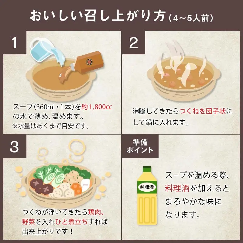 みやざき地頭鶏（じとっこ）鍋セット（4～5人前）具入り 鶏鍋 鶏だし スープ付き 冷凍 鶏肉 宮崎県