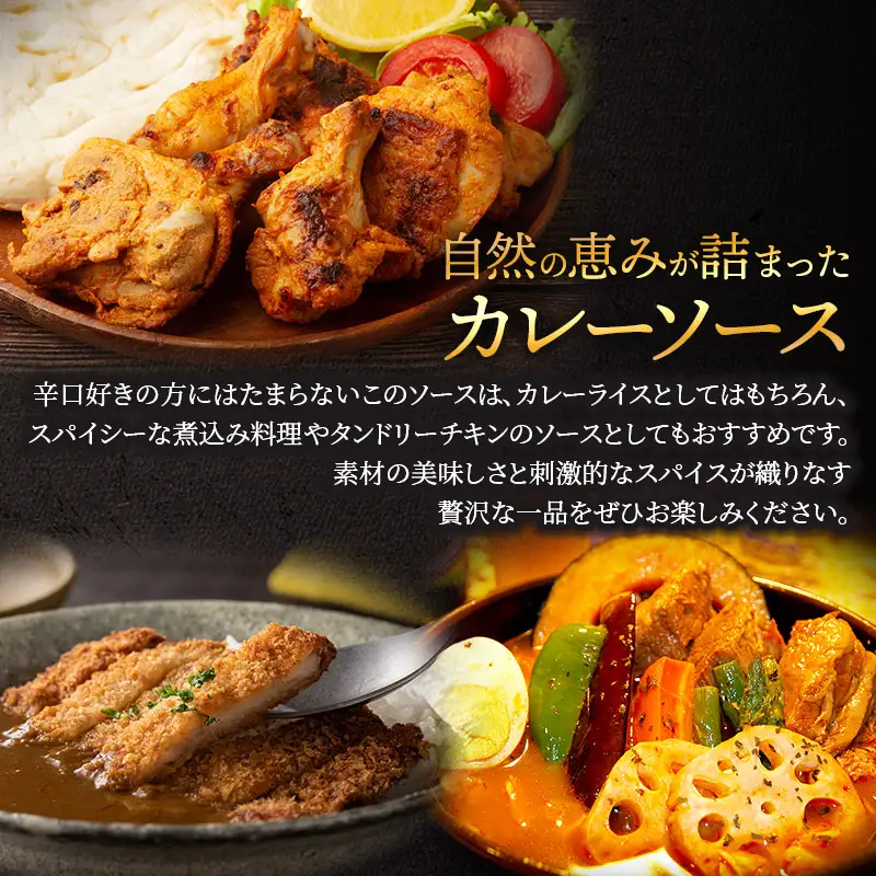 【ヴィーガン認証】窪畑トマトのカレーソース　辛口（180g×5 個）　K-747　株式会社山本組