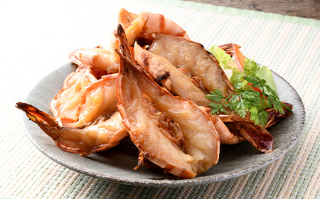 【大好評】エビ 醤油干し 手作業 加工 (5尾 1パック入り)×2個セット 干物 魚 海老 えび エビ ご飯のお供 おつまみ 魚介 三陸 岩手県 三陸 三陸山田 山田町 冷凍 佐々木商店  YD-962