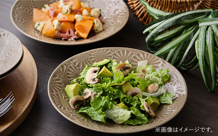 【波佐見焼】マリーゴールド　ボウルL ミルクティー 2枚セット　食器 皿【翔芳窯】[FE468]
