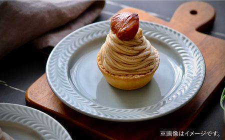 【波佐見焼】ローズマリー　リムプレートM グレー 2枚セット　食器 皿【翔芳窯】[FE584]