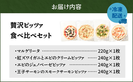 贅沢ピッツァ 食べ比べ セット　T076-001-11 惣菜 総菜 加工食品