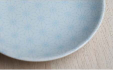 有田焼 かわいい色の麻の葉小皿 4枚セット【まるぶん】くすみカラー 食器 取皿 うつわ ギフト 小皿 かわいい A22-106