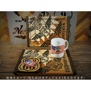 八雲立つ出雲縁結びカフェトレイ