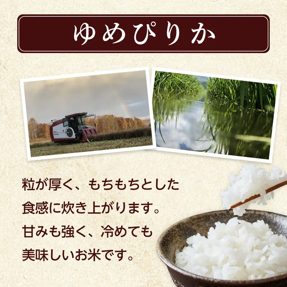 令和7年産　ゆめぴりか 無洗米 真空パック 5kg×2袋 10kg | ゆめぴりか_05241