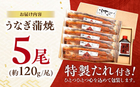 『北御門』うなぎ蒲焼5尾入り / 特上 うなぎ 鰻 ウナギ 蒲焼 蒲焼き かばやき うな重 ひつまぶし 冷凍 / 諫早市 / 諫早観光物産コンベンション協会[AHAB050] 丑の日 土用丑の日