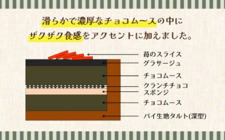 【舌にあふれる季節感♪こだわりのサクサクタルト】苺のWチーズと生チョコムースタルト2種セット / タルト たると ケーキ タルトケーキ スイーツ デザート / 南島原市 / アトリエジジ [SAA013]