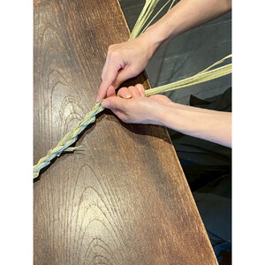 MAKOMO布花リース（縁）enishi