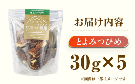 福岡ブランド！とよみつひめセミドライフルーツ5個セット 広川町 / 亀井通産（株）[AFAR035]