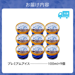 ”希少なブラウンスイス生乳使用” 十勝アルプス牧場 濃厚ショコラアイス9個セット_S020-0019