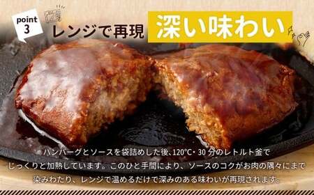 【常温保存可能】レンチン対応ハンバーグ （デミグラスソース） 20個入り デミグラスハンバーグ お肉 簡単調理 長期保存 常温