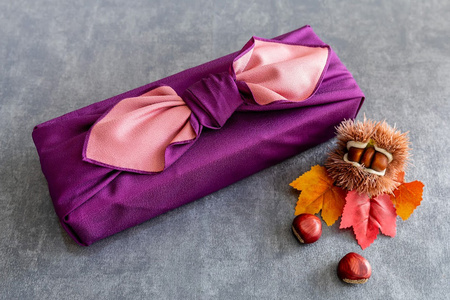 絹糸モンブランアイス 味くらべ 3個セット★風呂敷包み [0880]