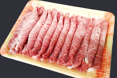 牛肉 博多和牛 A4以上 ミスジ スライス 計800g [um40beg040023] 牛肉