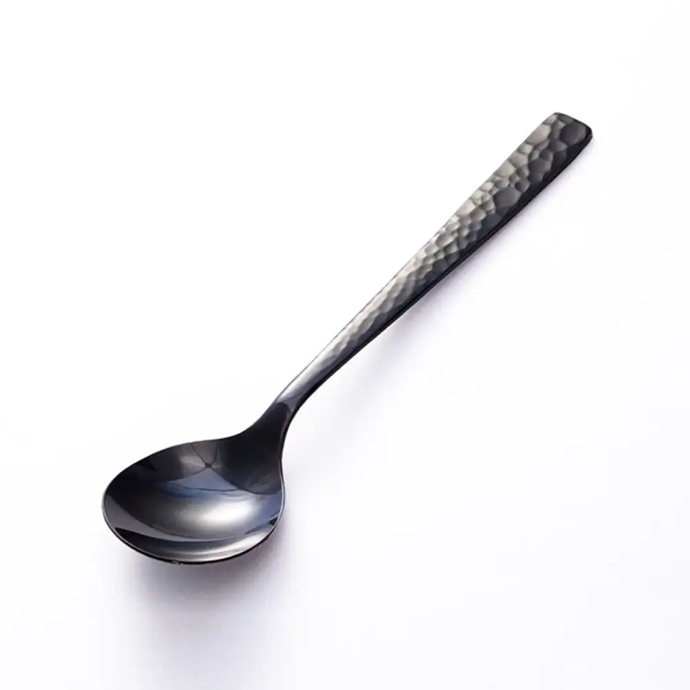 YUEN(PVD BLACK)10pcsペアディナーセット