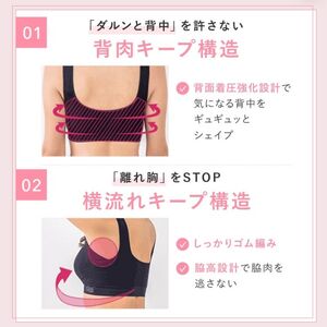 ブラジャー VIAGE ビューティアップ ナイトブラ 選べる サイズ カラー ブラ 単品 育乳 バストアップ SM・ブルーグレー