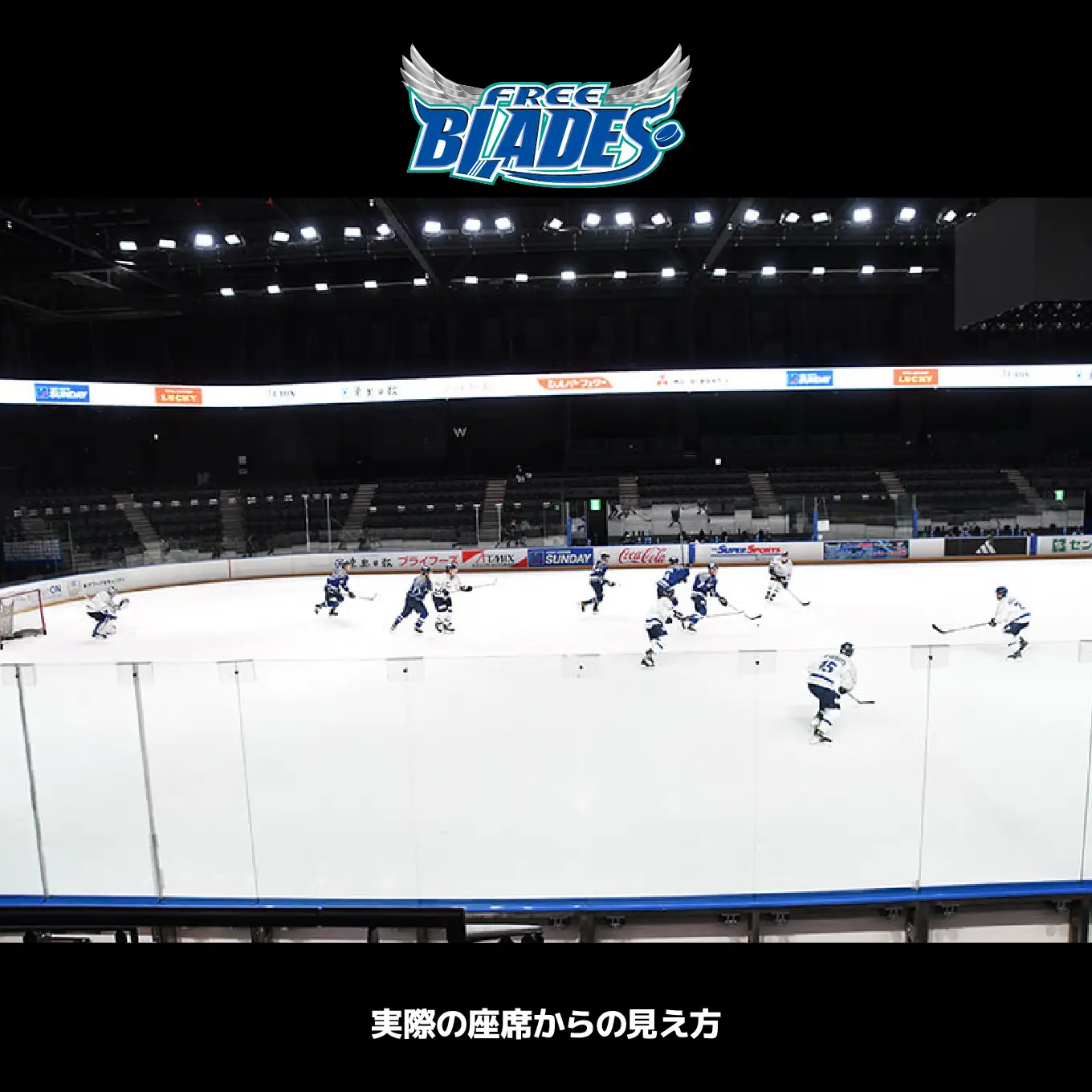 東北フリーブレイズ　アジアリーグ アイスホッケー 〈2026‐27シーズン〉 シーズンシート（自由席エリア） FLAT HACHINOHE 観戦チケット 1名 青森県 八戸市