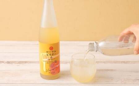 ローヤルビネガー＆ハニー （500ml） ／  りんご酢 リンゴ酢 酢 お酢 ビネガー はちみつ ハチミツ 蜂蜜 ローヤルゼリー 常温