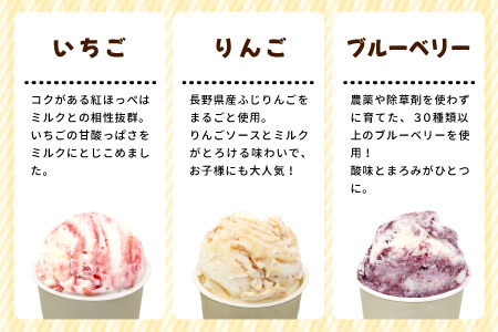 全5回〈翌月から発送開始〉フレーバーアイス定期便☆ 南信州根羽村産アイス が毎月7個届く！ 合計35個 アイスクリーム ソフトクリーム バニラ 西尾 いちご 紅ほっぺ いちご りんご ブルーベリー 抹茶 ミルク 25000円 25,000円