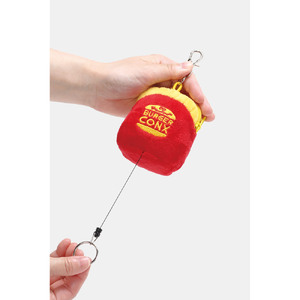 ぬいぐるみ リール付き キーホルダー ZRNK1 バーガーコンクス ポテト BURGER CONX 奈良県奈良市 4-179 683688