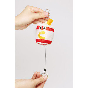 ぬいぐるみ リール付き キーホルダー ZRNK1 バーガーコンクス ドリンク BURGER CONX 奈良県奈良市 4-180 683695