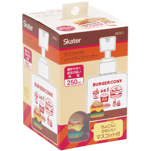マスコット付き ソープディスペンサー 250ml BSSD1 バーガーコンクス BURGER CONX 奈良県奈良市 3-053 699580