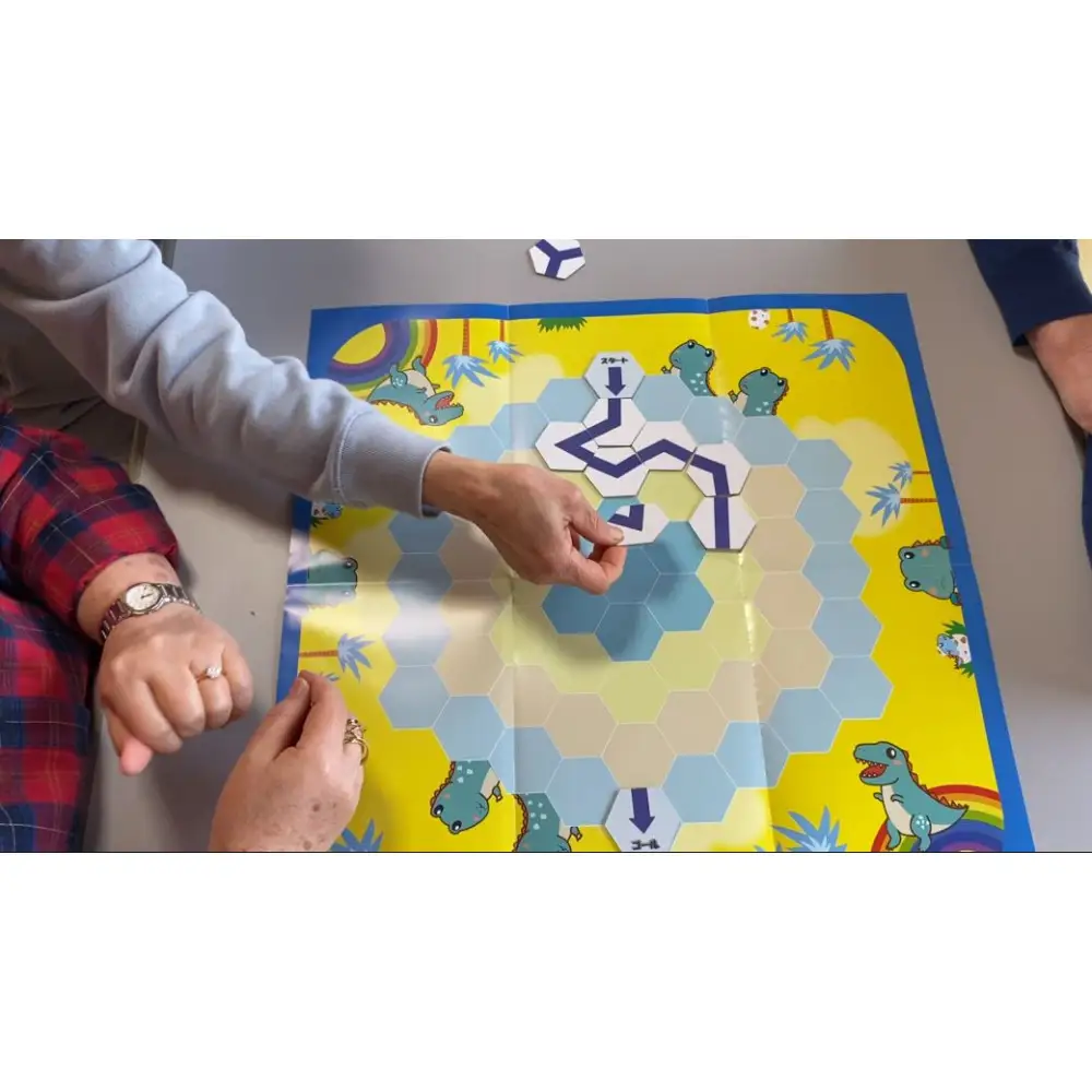 コミュニケーションゲーム　道をつくろう！ハニカムぼうけん