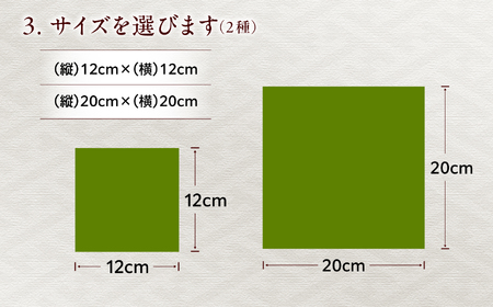 選べるミニ畳　正方形 12.0 × 12.0 cm 10枚 インテリア 花瓶台 フィギュア置き コースター たたみ タタミ 和 ギフト おすすめ 人気 【渡部畳店】