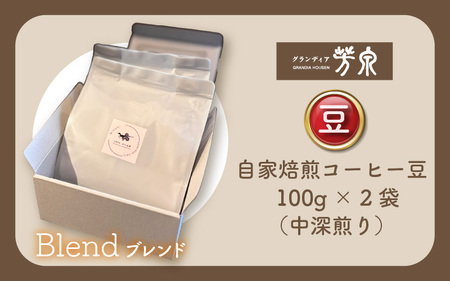 【豆タイプ】Cafeだいな荘　自家焙煎コーヒーブレンド グランディア芳泉若旦那こだわりの珈琲 [aw014-a005_01]