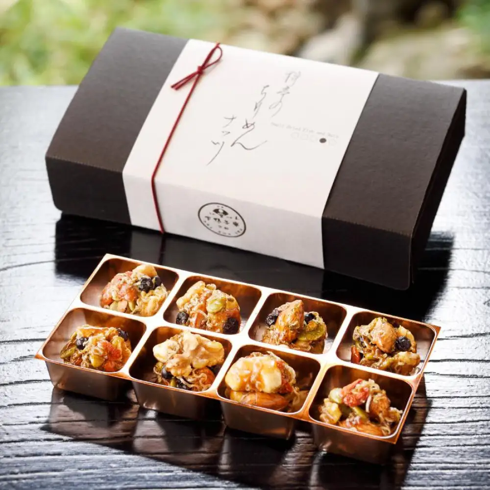 【高島屋選定品】＜下鴨茶寮＞料亭のちりめんナッツ（8個入）