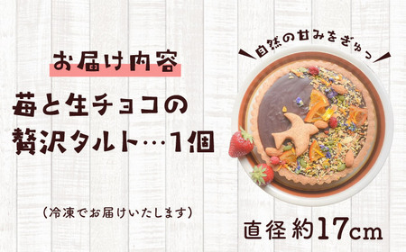 苺と生チョコの贅沢タルト ー嘉山農園の恵みー タルト[ASCR002]
