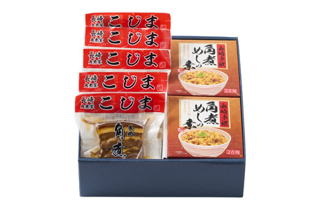 AJ612 角煮家こじま 【3回定期便】 長崎 卓袱 角煮 5個 角煮めしの素 2個 詰合せ