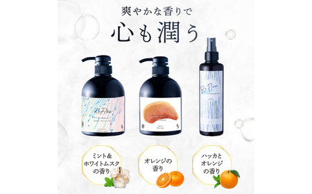 頭皮ケア用 スタートセット お家でヘッドスパ 3STEP【年齢に応じた頭皮ケア】【092022】
