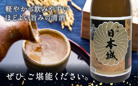 酒 清酒 日本城 菊 1.8L