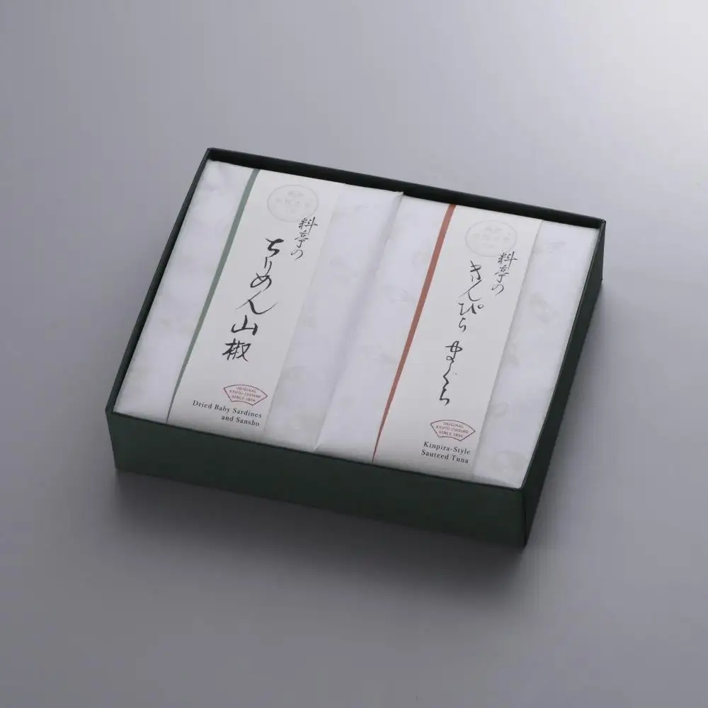 【高島屋選定品】＜下鴨茶寮＞料亭のご馳走 二撰「ちりめん山椒・きんぴらまぐろ」