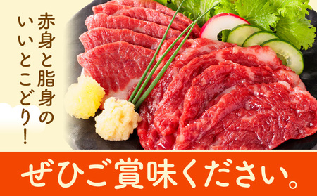 馬刺し 熊本 ならでは 霜降り馬刺し たっぷり 500g 株式会社利他フーズ《30日以内に出荷予定(土日祝除く)》 霜降り 中トロ 海外産 国内肥育 冷凍 生食用 肉 馬肉 ふるさと納税馬刺し 熊本県 南阿蘇村 送料無料 馬刺 ばさし 名物