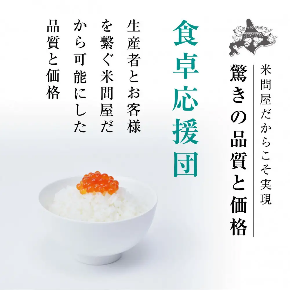 令和7年産 北海道ブレンド米 (5kg)  ブレンド米