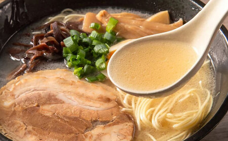 花山のラーメン 3食セット×２箱【豚骨ラーメン】【６食】 桂川町/株式会社木村食品[ADCG021]