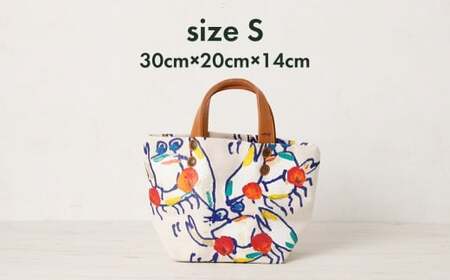 【 受注生産 】 上天草高校とのコラボ返礼品 限定カラーハクセンシオマネキ totebagS トートバッグ バッグ 鞄 上天草高校 高校生 コラボ 限定カラー ハクセンシオマネキ ファッション
