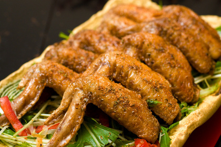 手羽先 藍住役場通りの阿波尾鶏手羽先 15本 [ごくらく酒蔵 あぐら 徳島県 北島町 29bi0006]