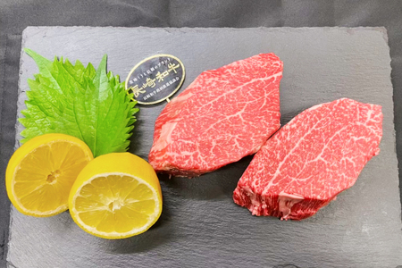 AJ535 【3回定期便】長崎和牛 ヒレ ステーキ 約300g (150g×2枚)   [ まるしん商会 長崎県 島原市 ]