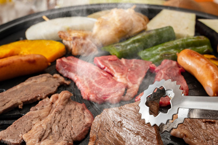 AJ560 【6回定期便】長崎和牛 バラ 霜降り 焼肉用 約500g   [ まるしん商会 長崎県 島原市 ]
