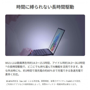 【2026年モデル】ノートパソコン 富士通 FMV WU1-L1  Windows11 Intel Core Ultra 5 226V メモリ16GB 約256GB SSD Office有り