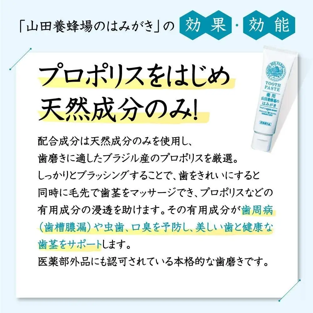 山田養蜂場のはみがき 100g【006-a134】【山田養蜂場】