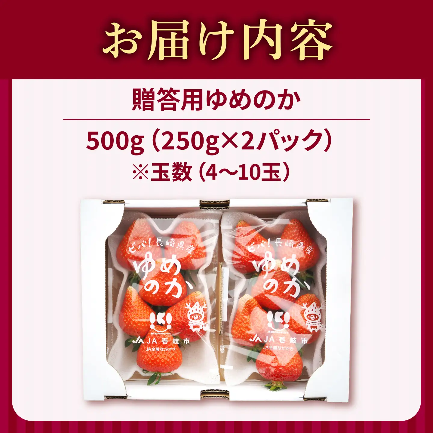 【先行予約】ゆめのか 250g × 2パック【2027年1月以降順次発送】 [JEM005] いちご 苺