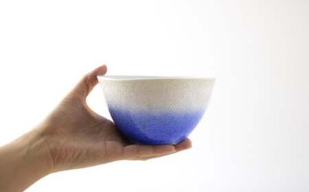 有田焼 ボウル(大) 藍染水滴 真右エ門窯【スチームシップ】食器 器 うつわ ボウル 丼 丼ぶり ホワイト ブルー 白 藍 27000円 2.7万円 A27-28
