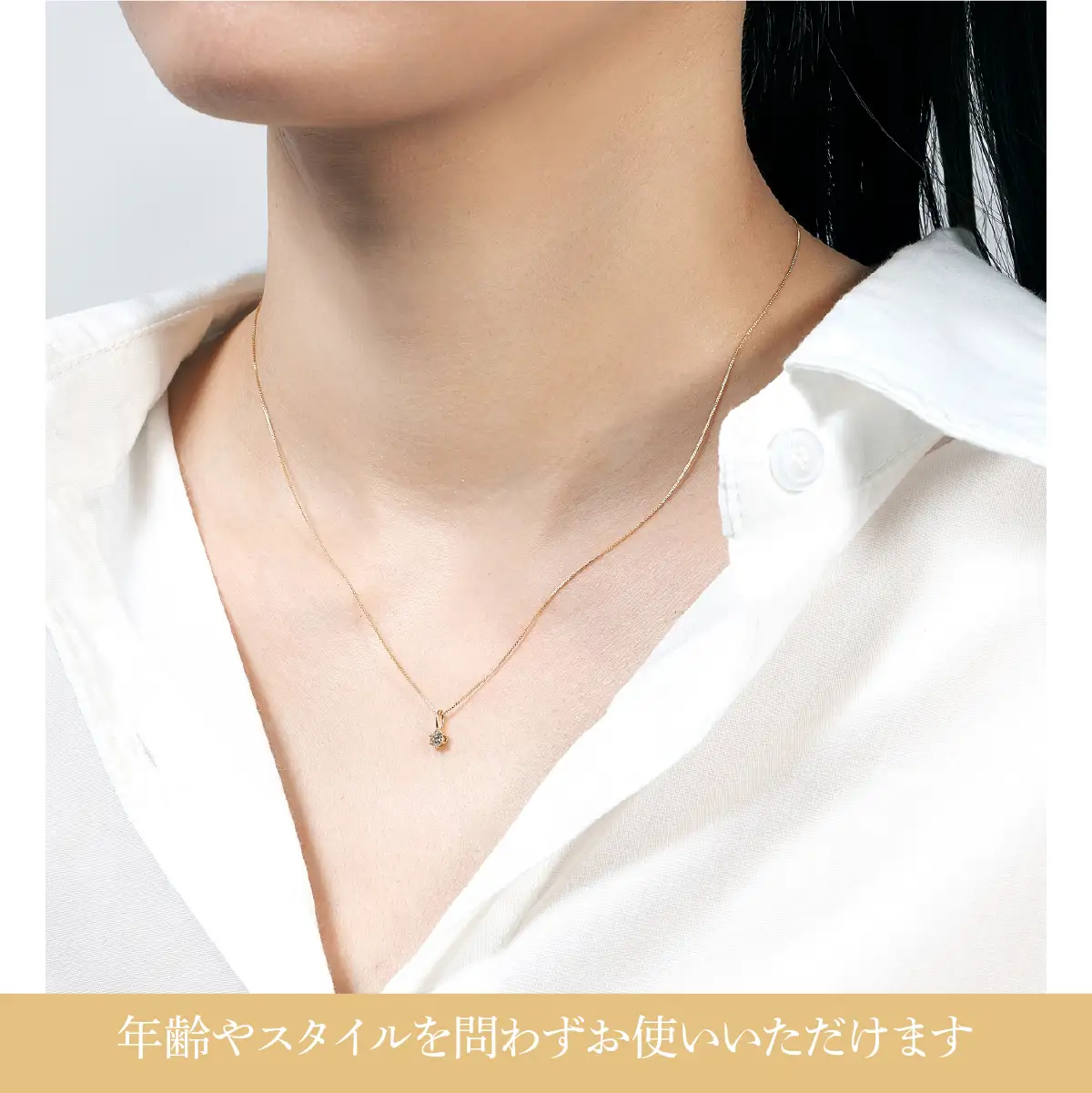 K18　ダイヤモンド　ペンダントネックレス　LC6003 255-007