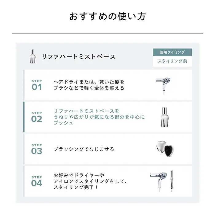 リファハートミストベース