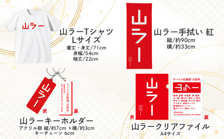 【ラーメン消費額日本一記念！】やまがた 山ラーグッズ コンプリートセット FY25-528